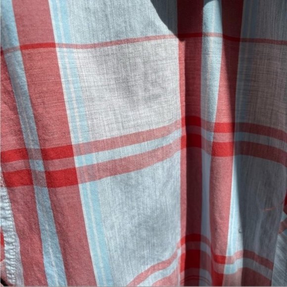 North Face plaid button up shirt size M - Picture 7 of 8